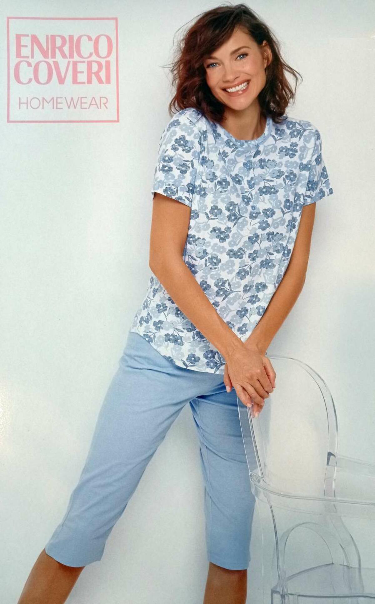 COVERI Pigiama Donna A Pinocchietto In Cotone Enrico Coveri Ep5169 |  Ingrosso PIGIAMI DONNA | CIAM Ingrosso Abbigliamento Uomo, Donna e Bambino