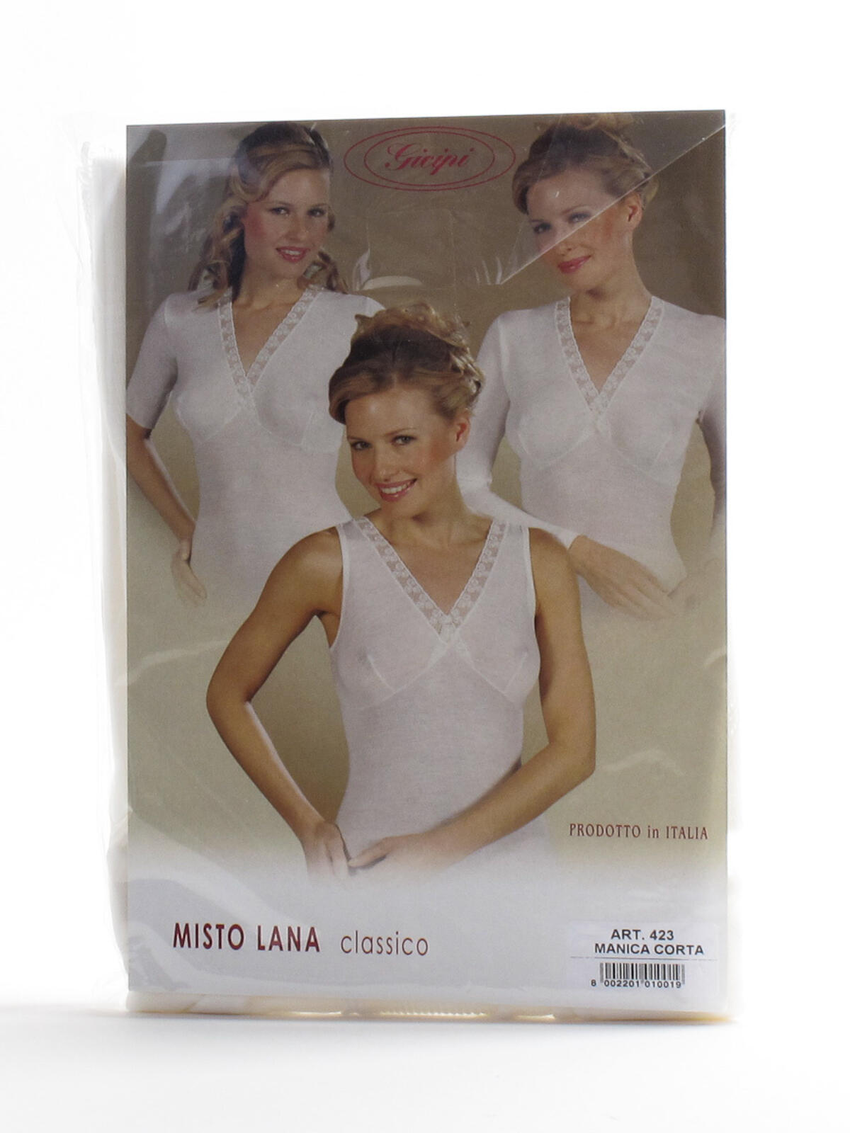 SENSI' T-Shirt Donna Seamless Manica Corta Con Stampa Minou - Microfibra Traspirante Made In Italy