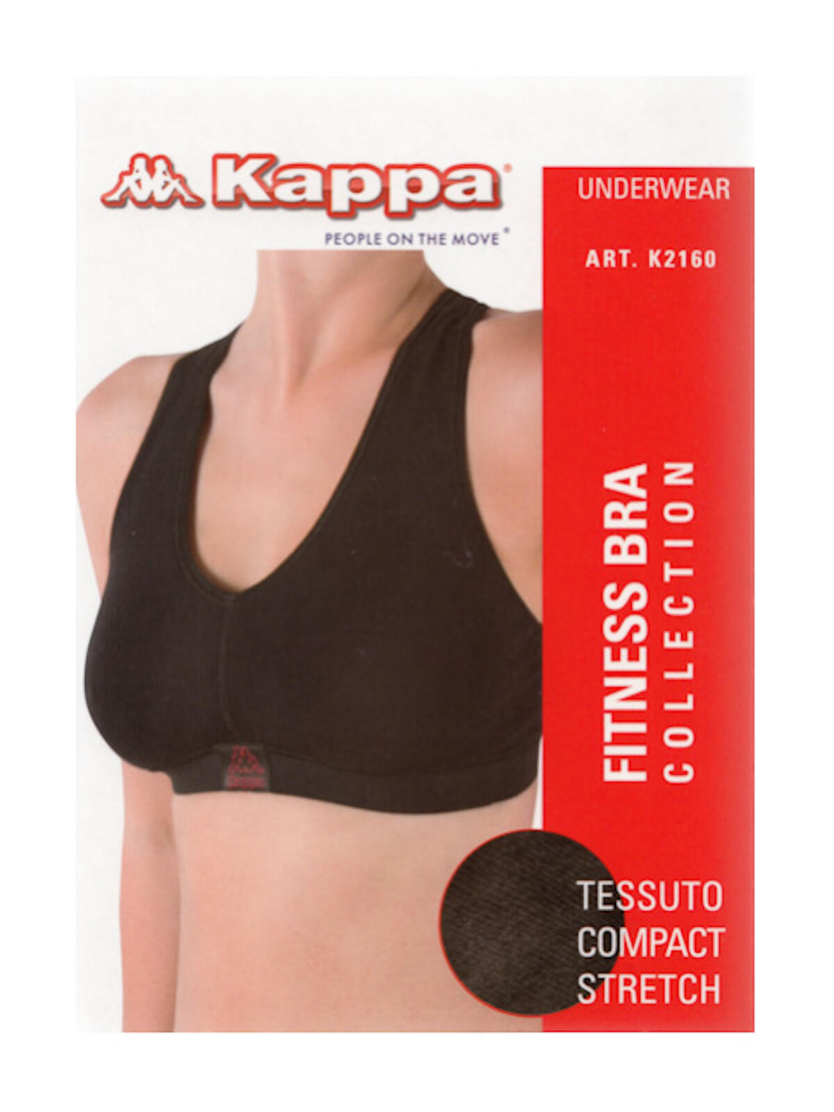 Kappa K2160 stretch cotton sports bra - CIAM