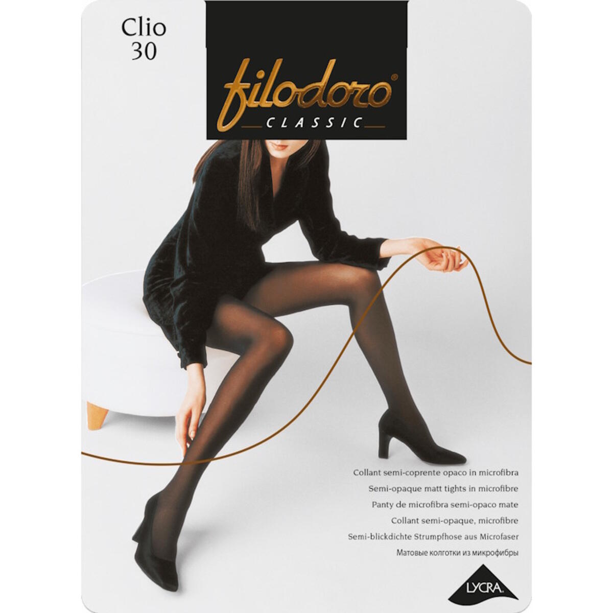 Filodoro Clio 30 women's semi-opaque microfibre tights - CIAM