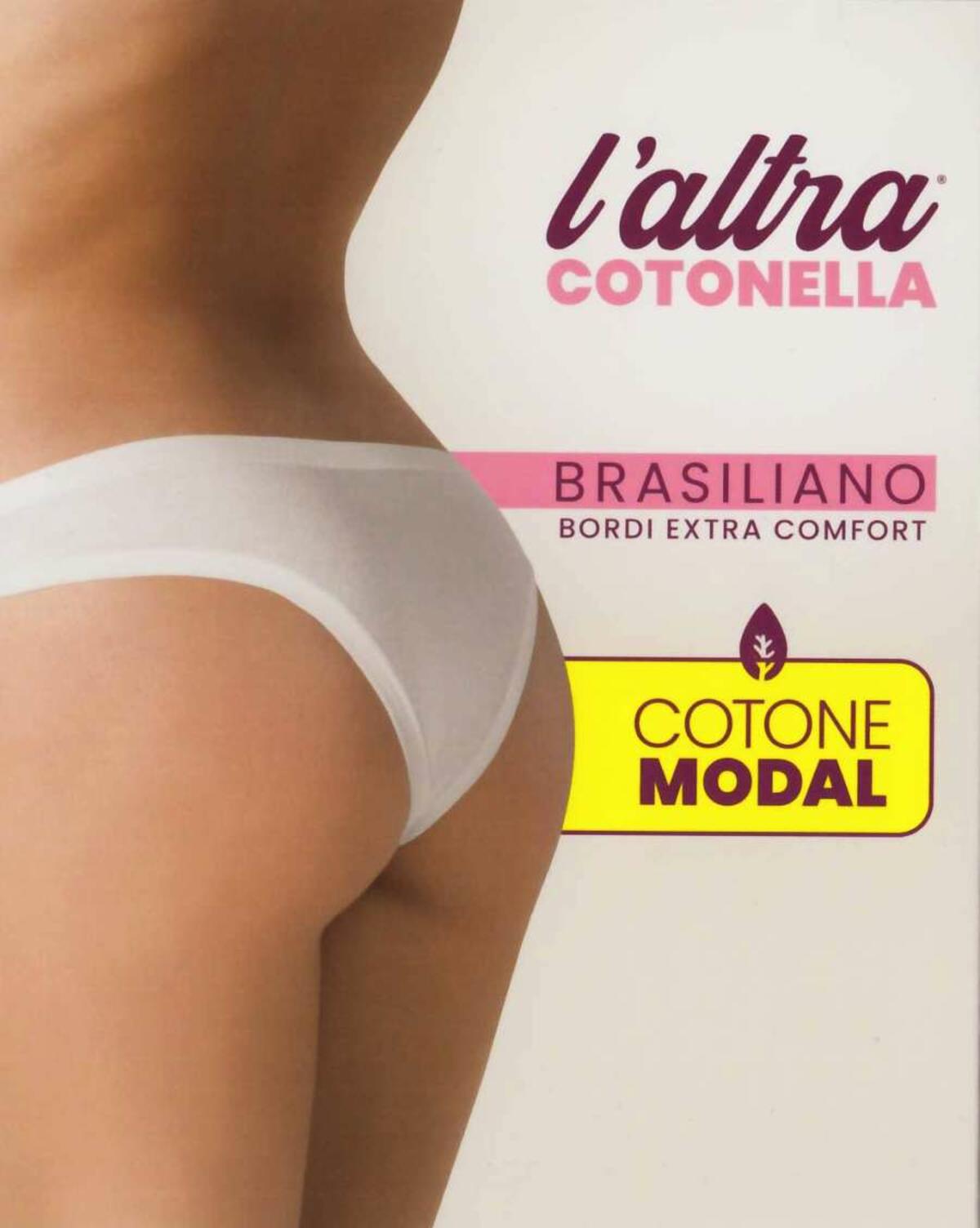 Women's Brazilian in modal cotton Cotonella GD365 - underwear - WOMEN  UNDERWEAR