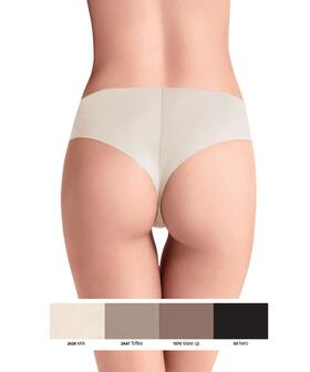Brasiliana donna midi in micro senza cuciture Lormar Touch Pure 