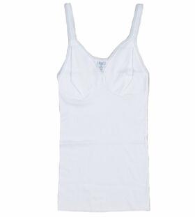 Woman tank top with narrow shoulder ribbed breast shape Gicipi 110 size 8 
