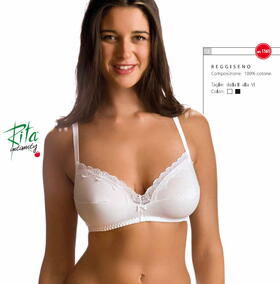 Reggiseno in cotone Rita art. 1161 