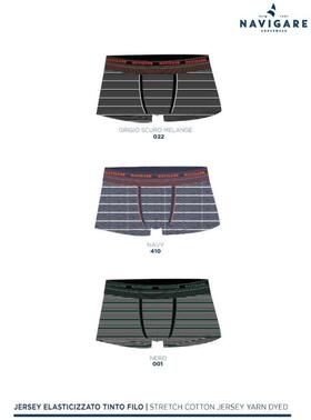 Men&#39;s boxer shorts in stretch cotton Navigare 1230Z 
