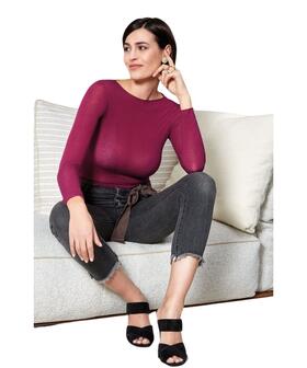 Women's long-sleeved cashmere sweater Sublyme 1412 