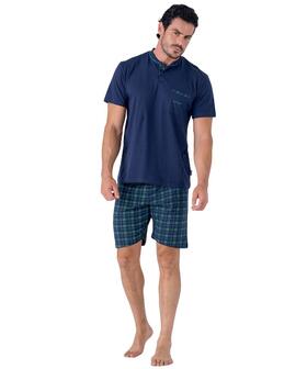 Pigiama uomo a manica corta in cotone Navigare 141995 