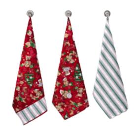 Set of 3 Christmas tea towels Preziosa Rudy 50X70 