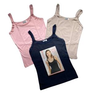 Canottiera donna a spallina in cotone modal Esse Speroni 1702 