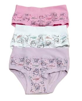 Slip da bambina in cotone elasticizzato Alvada B9534 