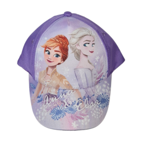 Children&#39;s cap with Anna and Elsa Frozen print WE9047 