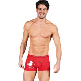 MEN&#39;S CHRISTMAS BOXER 3-7 21314Z NAVIGARE 