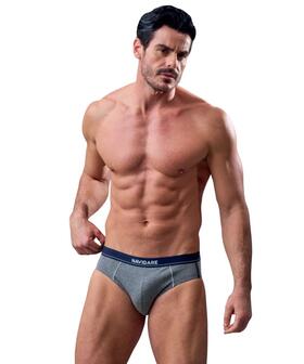Navigare 21507 Men&#39;s Stretch Cotton Briefs 