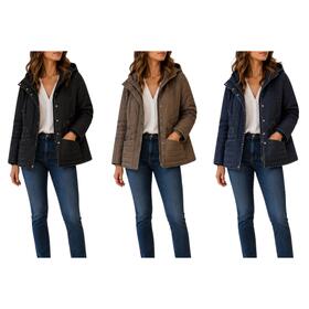 PIUMINO DONNA 100 GRAMMI CAPPUCCIO REMOVIBILE FLORA 23014
&nbsp; 