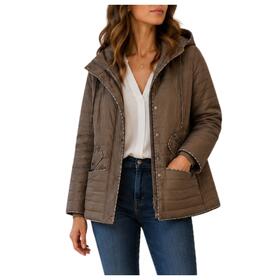 PIUMINO DONNA 100 GRAMMI CAPPUCCIO REMOVIBILE FLORA 23014
&nbsp; 