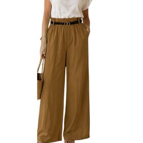 PANTALONE DONNA A PALAZZO FLORA 256235
&nbsp; 