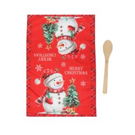 Set of 2 tea towels + wooden spoon Sommaruga 26003 