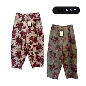 PANTALONE DONNA OVER FLORA CURVY 260238
&nbsp; 