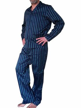 Pigiama uomo aperto in tessuto camicia Pier Mori's 2661