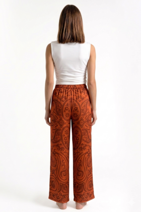 PANTALONE PALAZZO SATINATO FIORENZA AMADORI 9005
&nbsp; 