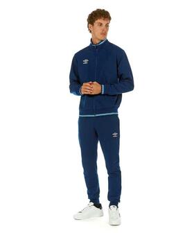 Tuta uomo in cotone garzato con zip Umbro 30269 
