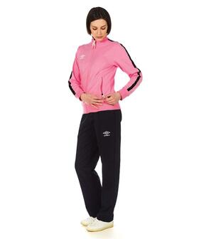 Tuta donna primaverile in cotone garzato con zip Superga 32238 