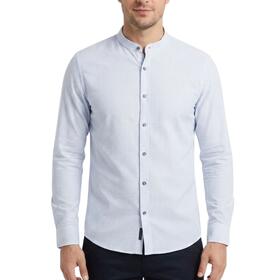 CAMICIA UOMO RIGATA MISTO LINO BE MISITC 32537 