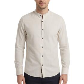 CAMICIA UOMO RIGATA MISTO LINO BE MISITC 32537 