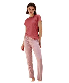 Pigiama donna a manica corta in jersey di cotone Jadea 3304 