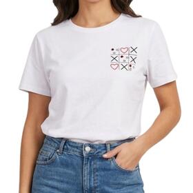 T-SHIRT DONNA MANICA CORTA FLORA 33064 