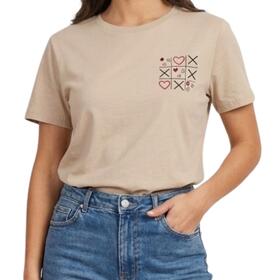 T-SHIRT DONNA MANICA CORTA FLORA 33064 