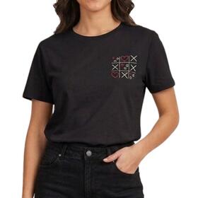 T-SHIRT DONNA MANICA CORTA FLORA 33064 