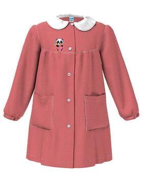 Grembiule scuola bambina Siggi Happy School 33GR4079 Ricamo Panda 