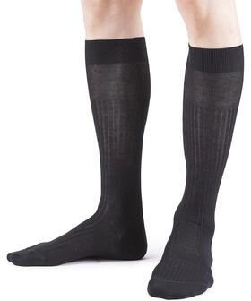 Calcetines largos de canal&eacute; para hombre, confeccionados con hilo escoc&eacute;s, Ciocca art. 350 