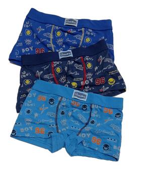 Boxer bambino in cotone elasticizzato Gasolino U3584 