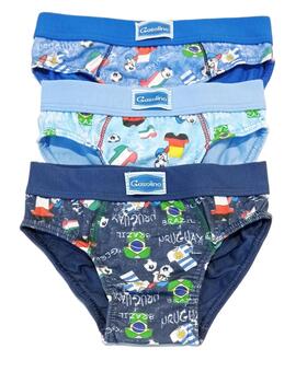 Slip bambino in cotone elasticizzato Gasolino U3725 