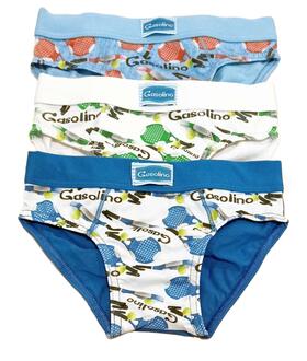 Slip bambino in cotone elasticizzato Gasolino U3745 