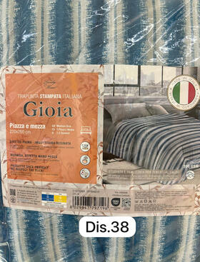 TRAPUNTA LETTO SINGOLO GIOIA LOVELY HOME 170x260 