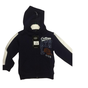 FELPA CON CAPPUCCIO DA BAMBINO 3-7 ANNI BK3841 BURBER 