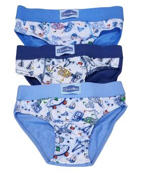 Slip bambino in cotone elasticizzato Gasolino U3889 