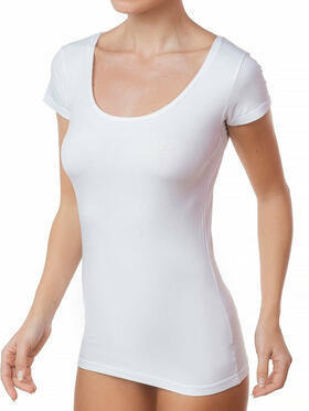 Женская футболка из хлопкового модала Jadea Basic 4181 