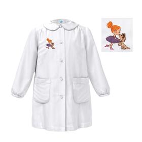 GREMBIULE BAMBINA ASILO SIGGI 33GR4331 RICAMO BALLERINA-CAGNOLINO
&nbsp; 