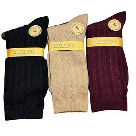 CALIZINO MIDI DONNA CASHMERE MERITEX 457 (1 PAIO) 