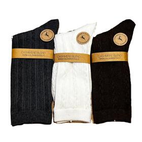CALIZINO MIDI DONNA CASHMERE MERITEX 457 (1 PAIO) 