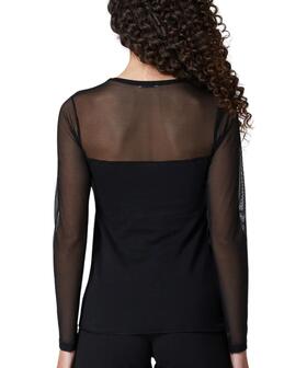 Maglia donna sottogiacca con tulle e paillettes Jadea Gal&agrave; 4823 