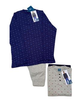 Pigiama uomo a manica lunga in jersey di cotone Smarty by Cippi 558 