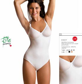 562 7-8  BODY CONTENITIVO DONNA 