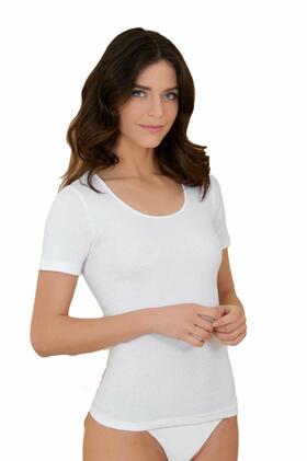 T-shirt donna in cotone Antonella 610642 tg.8-10 