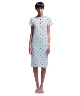 Camicia da notte donna a manica corta in jersey di cotone Cippi 6782 