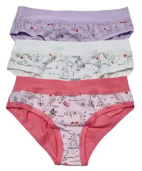 Slip boxerino donna fantasia Emy Lovely Girl 6867D 